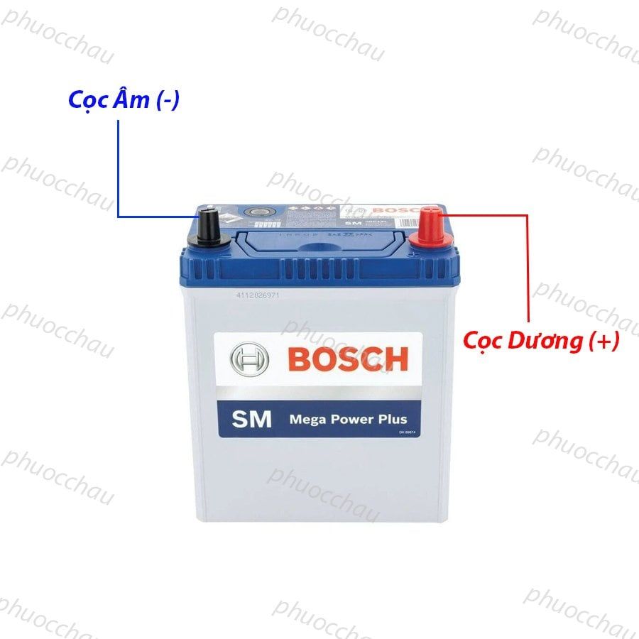 Ắc Quy BOSCH 40B19L/R 12V-35AH - ảnh 3