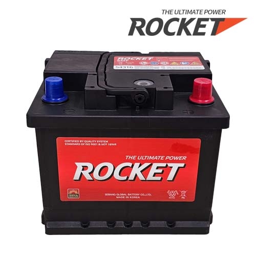 ẮC QUY ROCKET SMF 54316, 12V-43AH