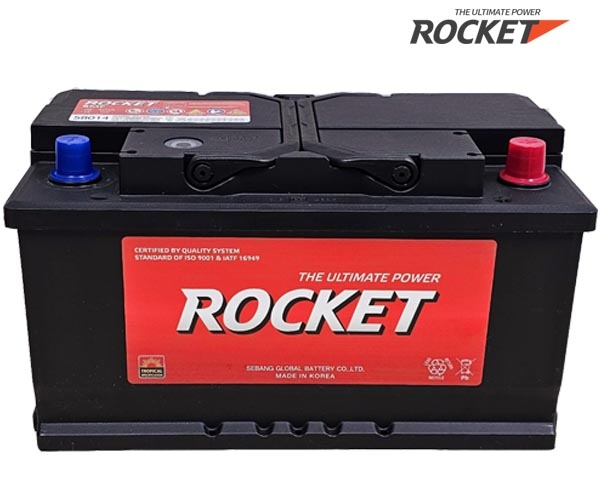 ẮC QUY ROCKET SMF 58014, 12V-80AH